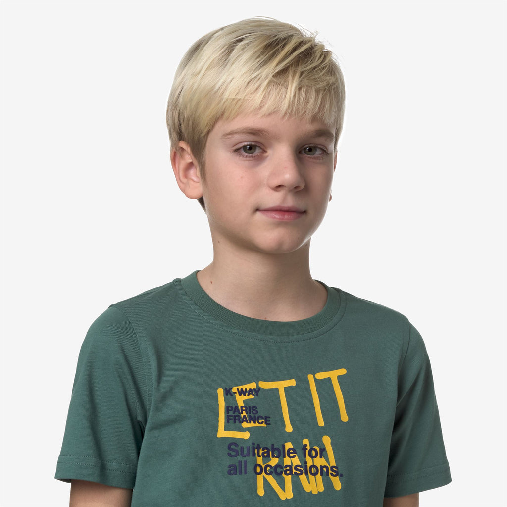 T-Shirts & Top_Boy_P. ODOM LET IT RAIN_T-Shirt_Green Palm - Commercial 7