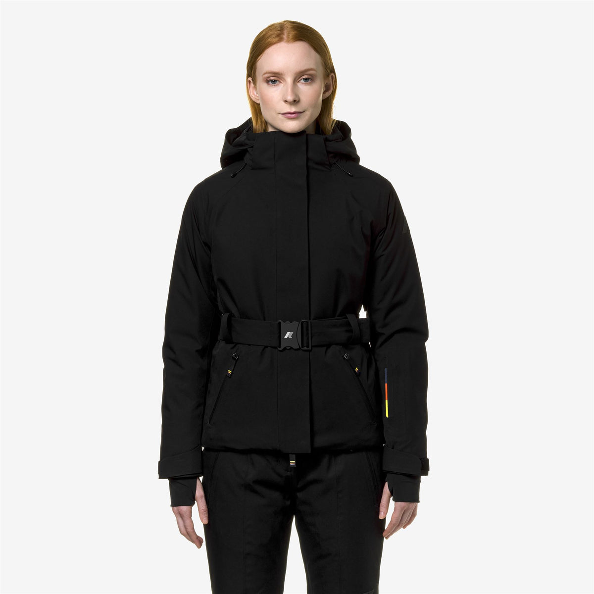 Jackets_WOMAN_CHEVRIL MICRO TWILL 2 LAYERS_Mid_Black Pure - Commercial 4