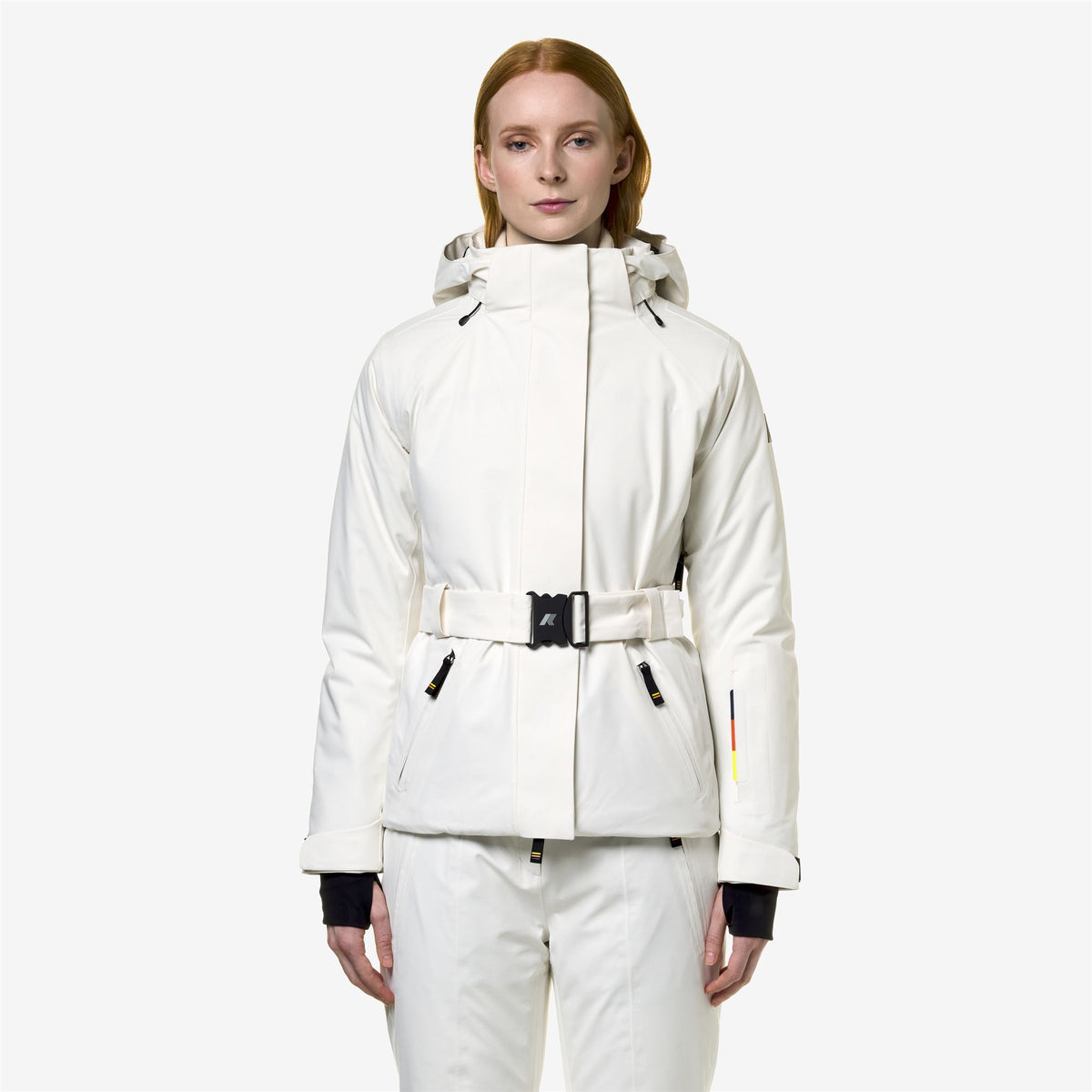 Jackets_WOMAN_CHEVRIL MICRO TWILL 2 LAYERS_Mid_White Gardenia - Commercial 4