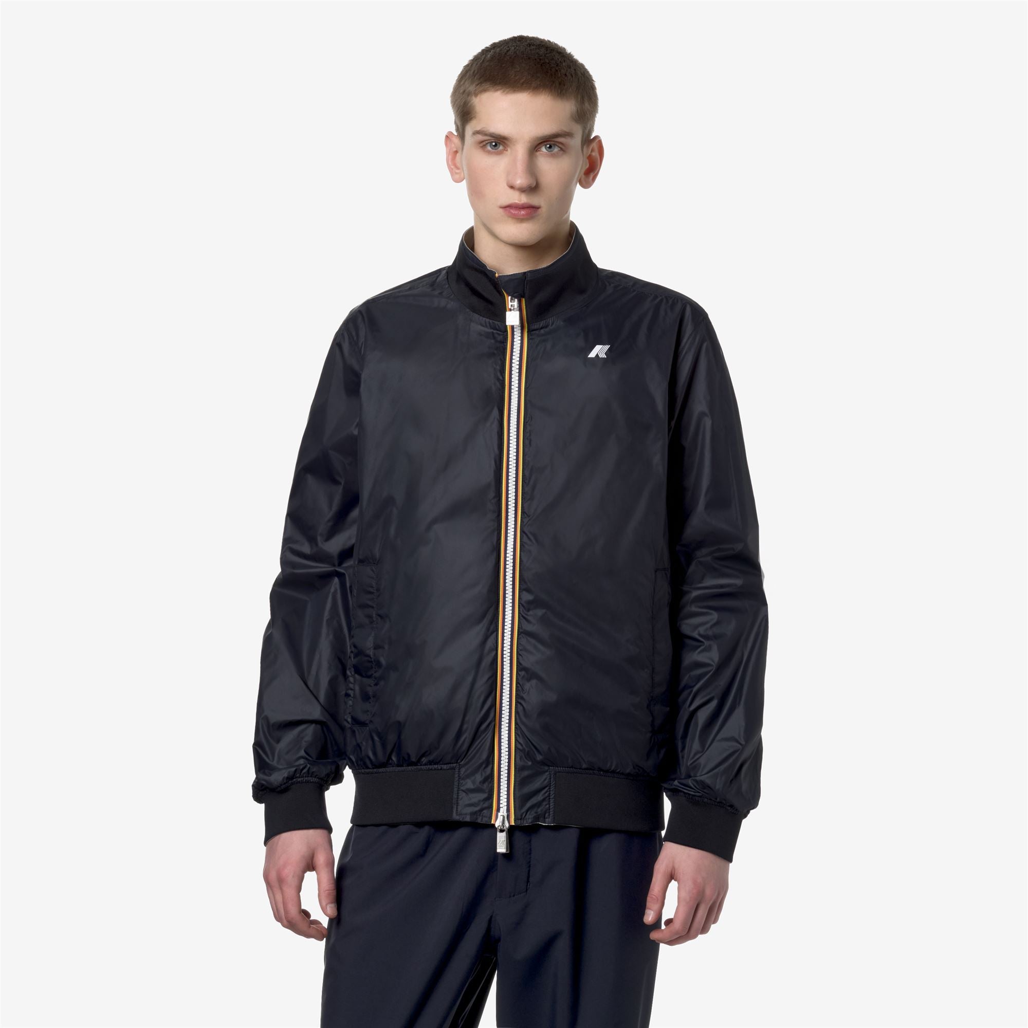 Jackets Man ARSENE PLUS.2 REVERSIBLE Short BEIGELT-BLUE D