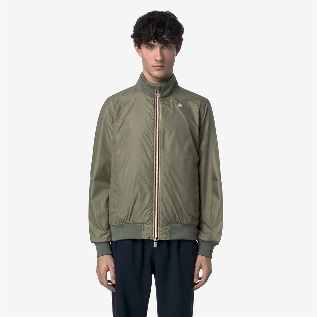 Jackets_MAN_ARSENE PLUS.2 DOUBLE_Short_Blue Depth - Green Lichen - Commercial 7