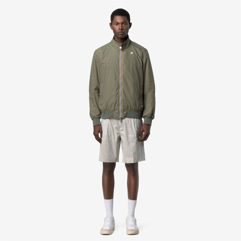 Jackets_Man_ARSENE PLUS.2 DOUBLE_Short_Green Lichen - Black Pure - Commercial 4