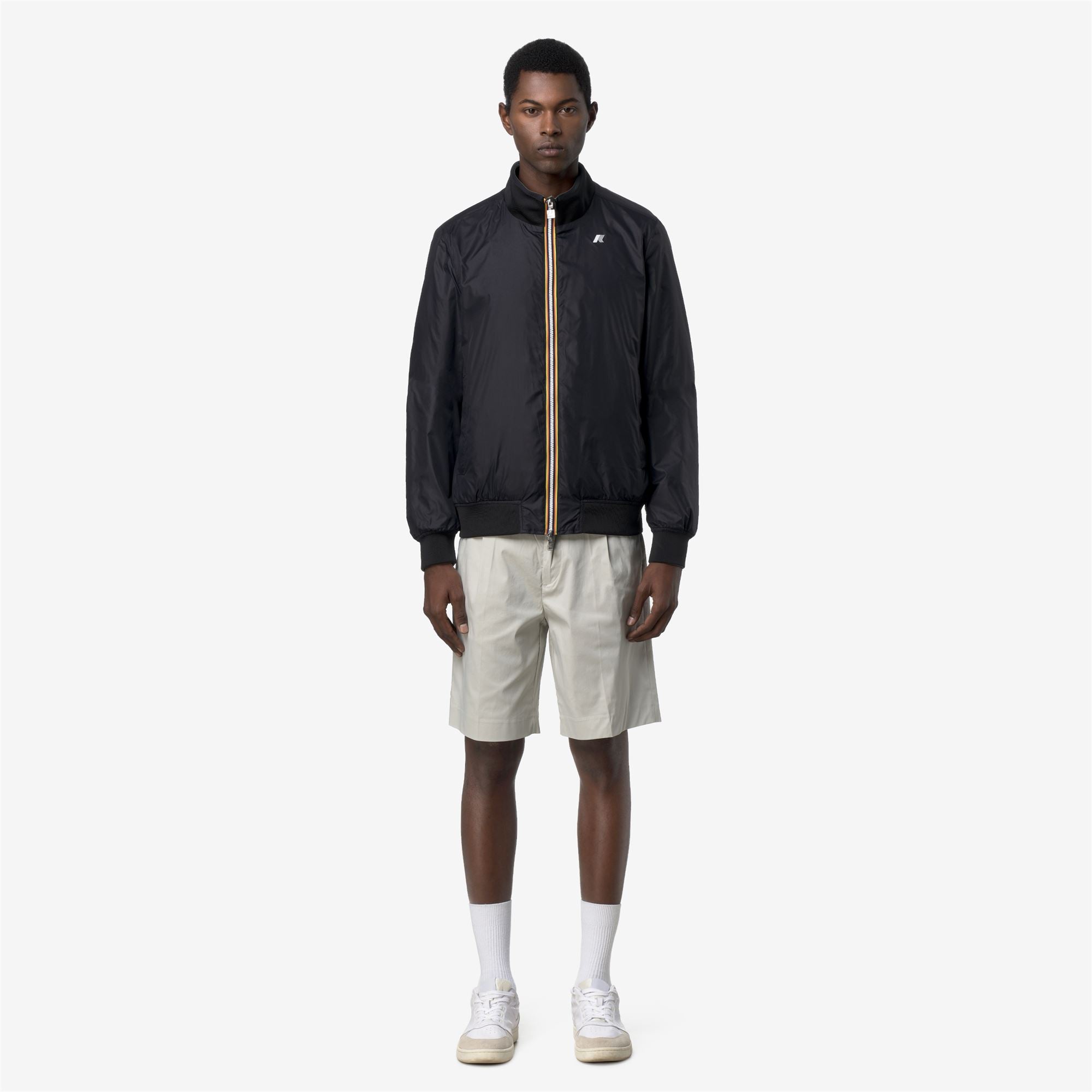 Jackets_Man_ARSENE PLUS.2 DOUBLE_Short_Green Lichen - Black Pure - Commercial 7