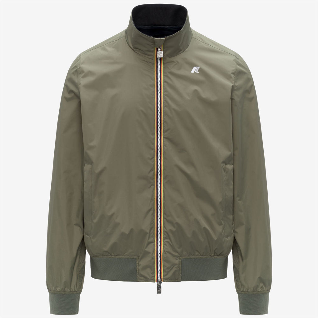 Jackets_Man_ARSENE PLUS.2 DOUBLE_Short_Green Lichen - Black Pure - Commercial 1