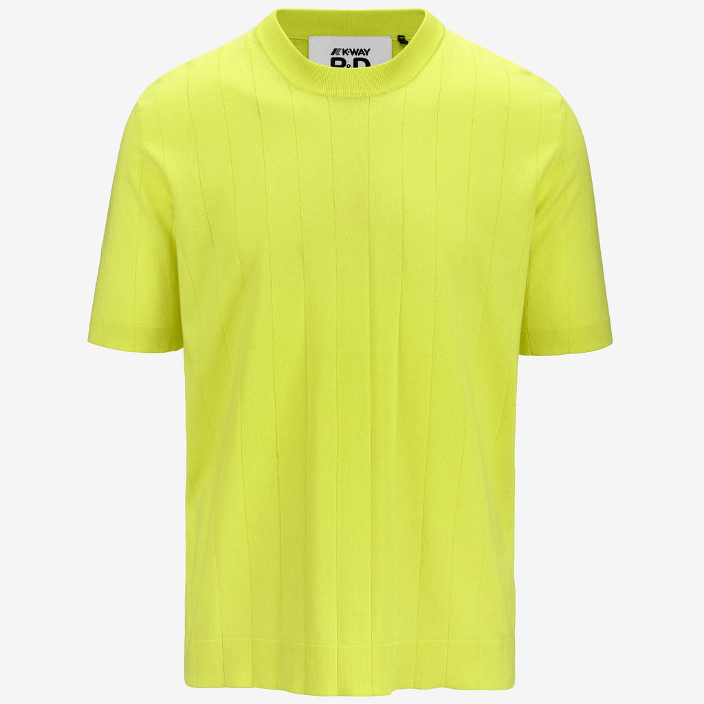 Knitwear_UNISEX_COMBEL KNITTED_Pull Over_Yellow Soleil - Commercial 1