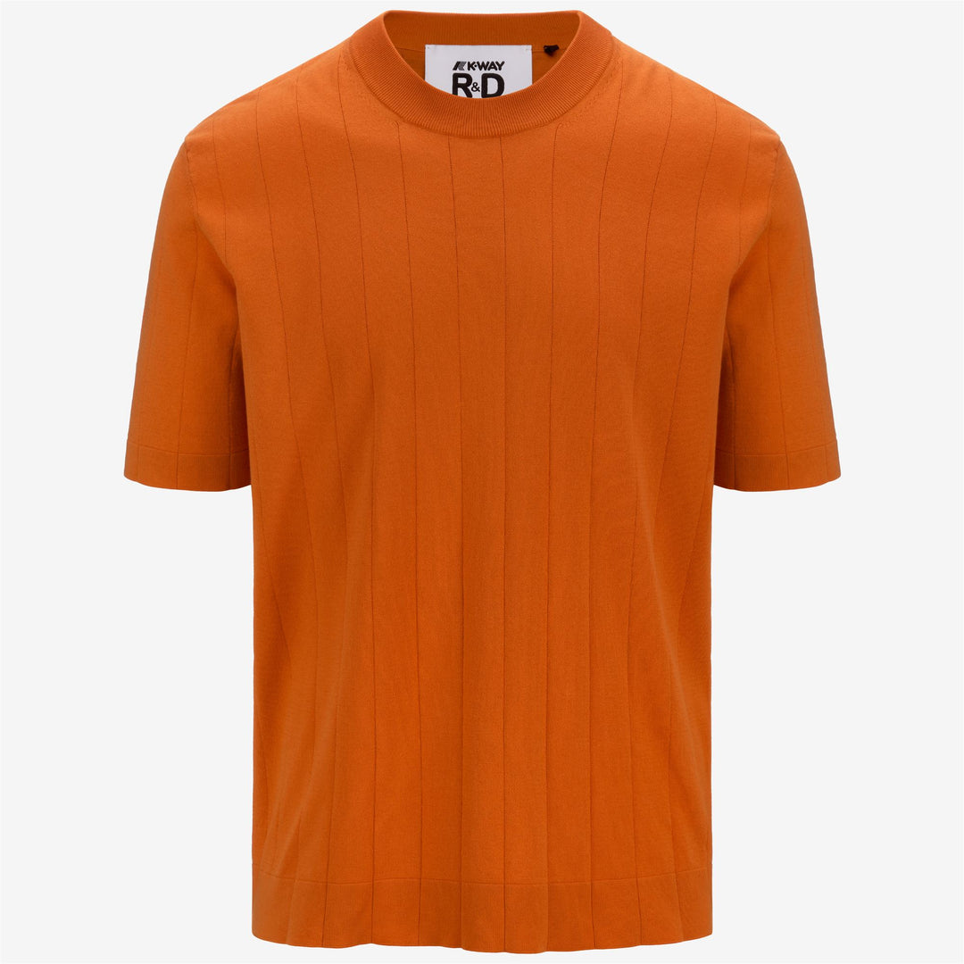KNITWEAR Unisex COMBEL KNITTED Pull  Over ORANGE Photo (jpg Rgb)			