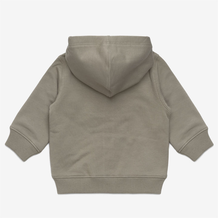 Completo unisex verde per bambini, pantaloni e maglione per autunno/inverno 3