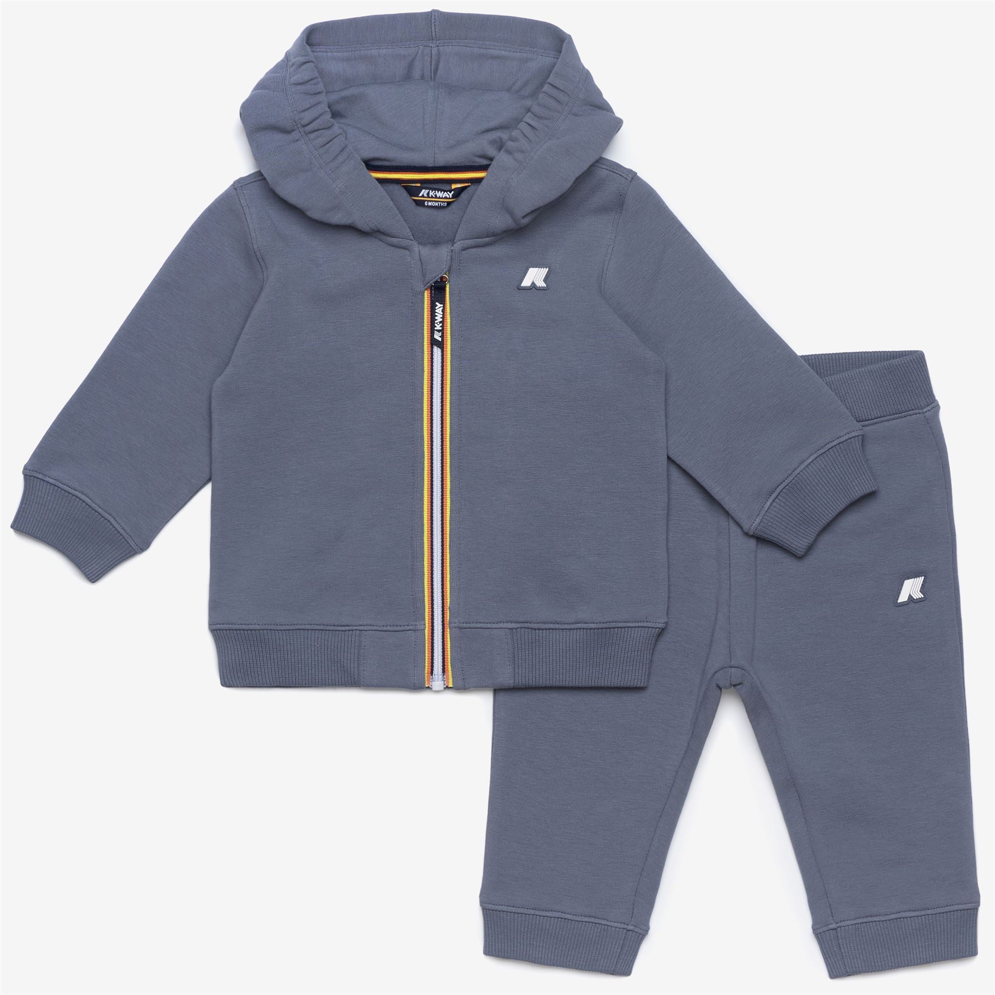 Sets_KID UNISEX_E. SET ANTHONIELLE MICKETTE_Pants / Sweater_Grey Blue Avio - Commercial 1