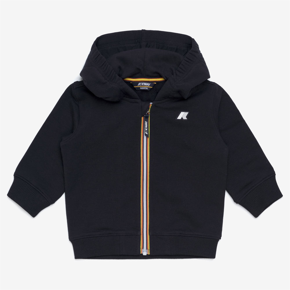 Completo pantaloni e maglione unisex blu scuro per bambini 02