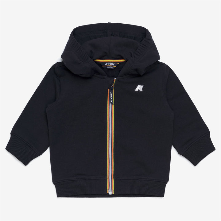 Completo pantaloni e maglione unisex blu scuro per bambini 2