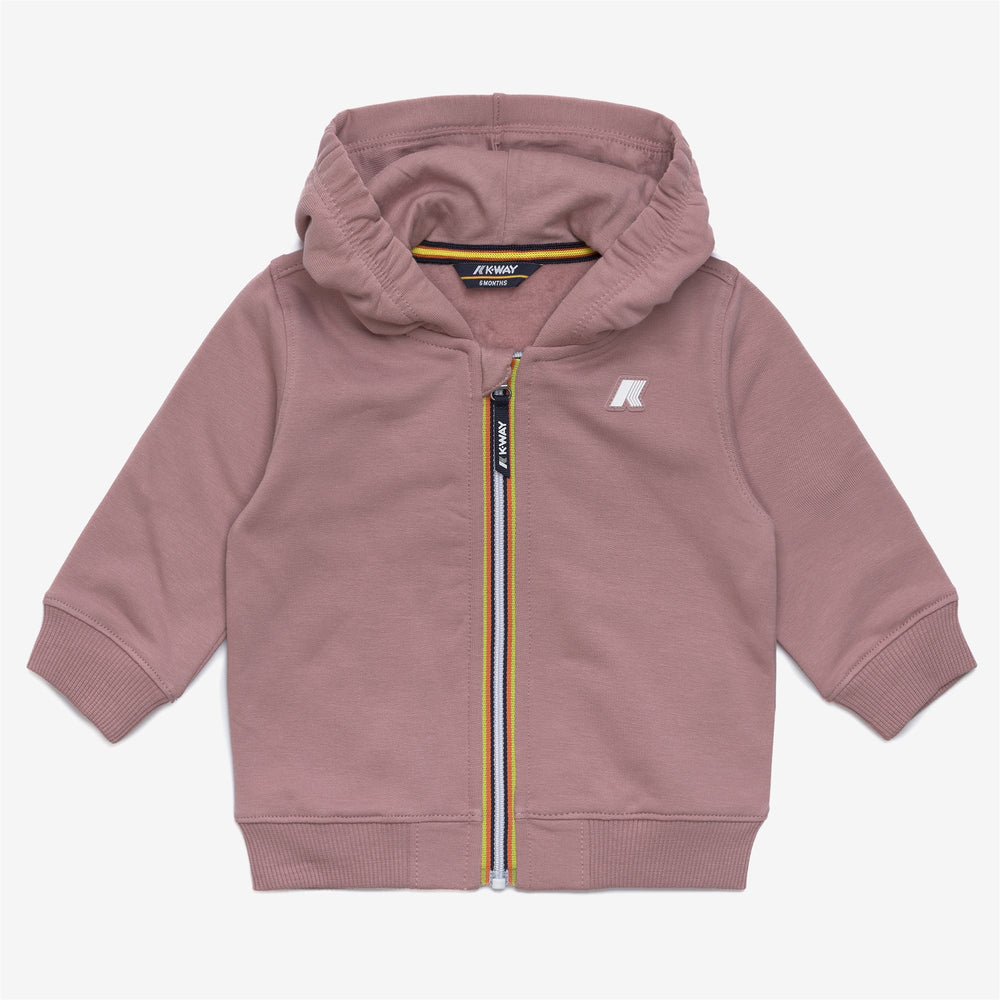 Completo pantaloni e maglione unisex marrone per bambini 02