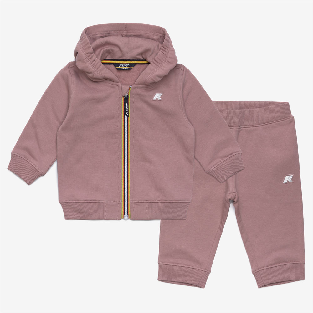Brown kid unisex Pants and Sweater Set 02