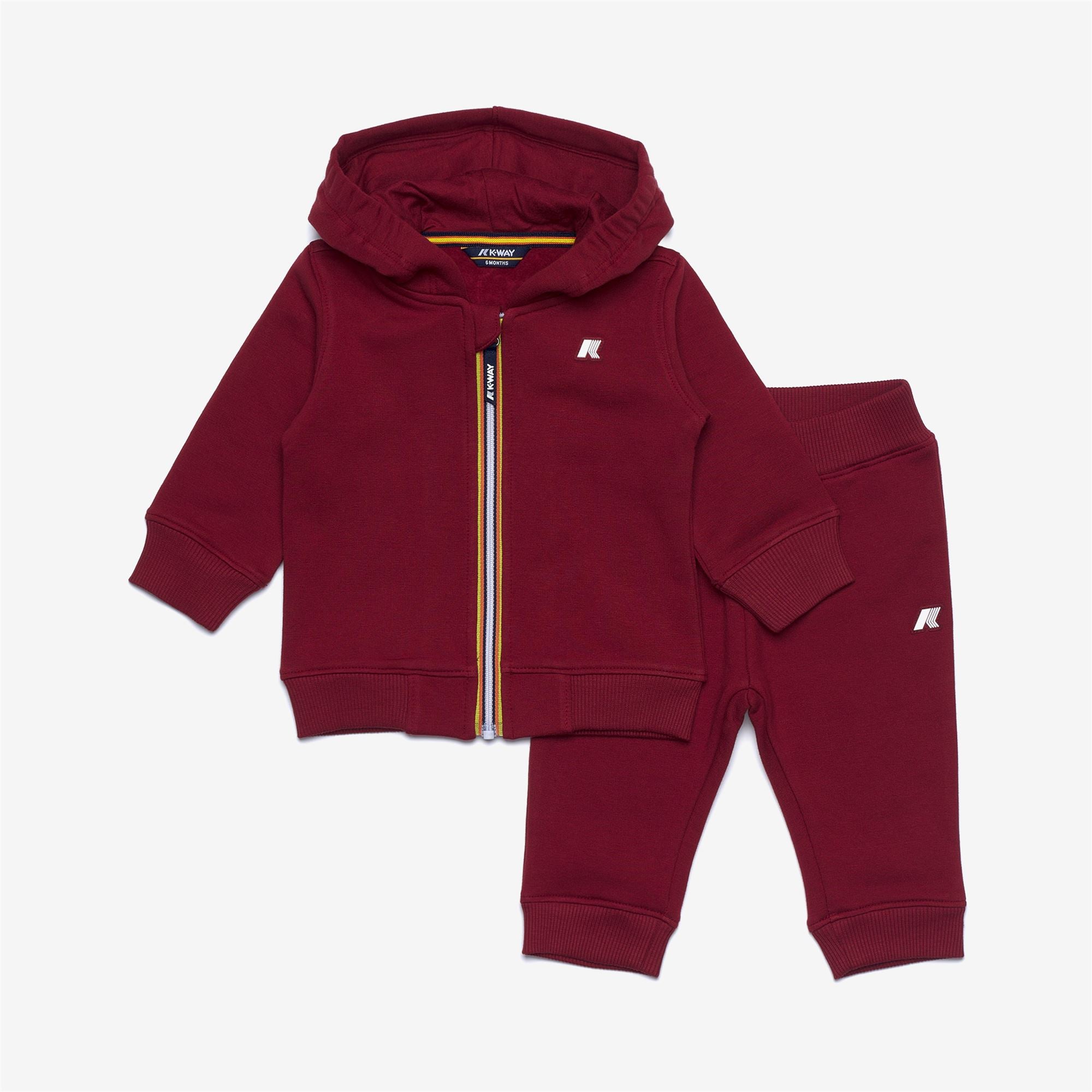 Sets_KID UNISEX_E. SET ANTHONIELLE MICKETTE_Pants / Sweater_Red Syrah - Commercial 1