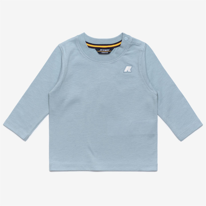 T-Shirt Calda in Cotone Unisex per Bambini Blu 1