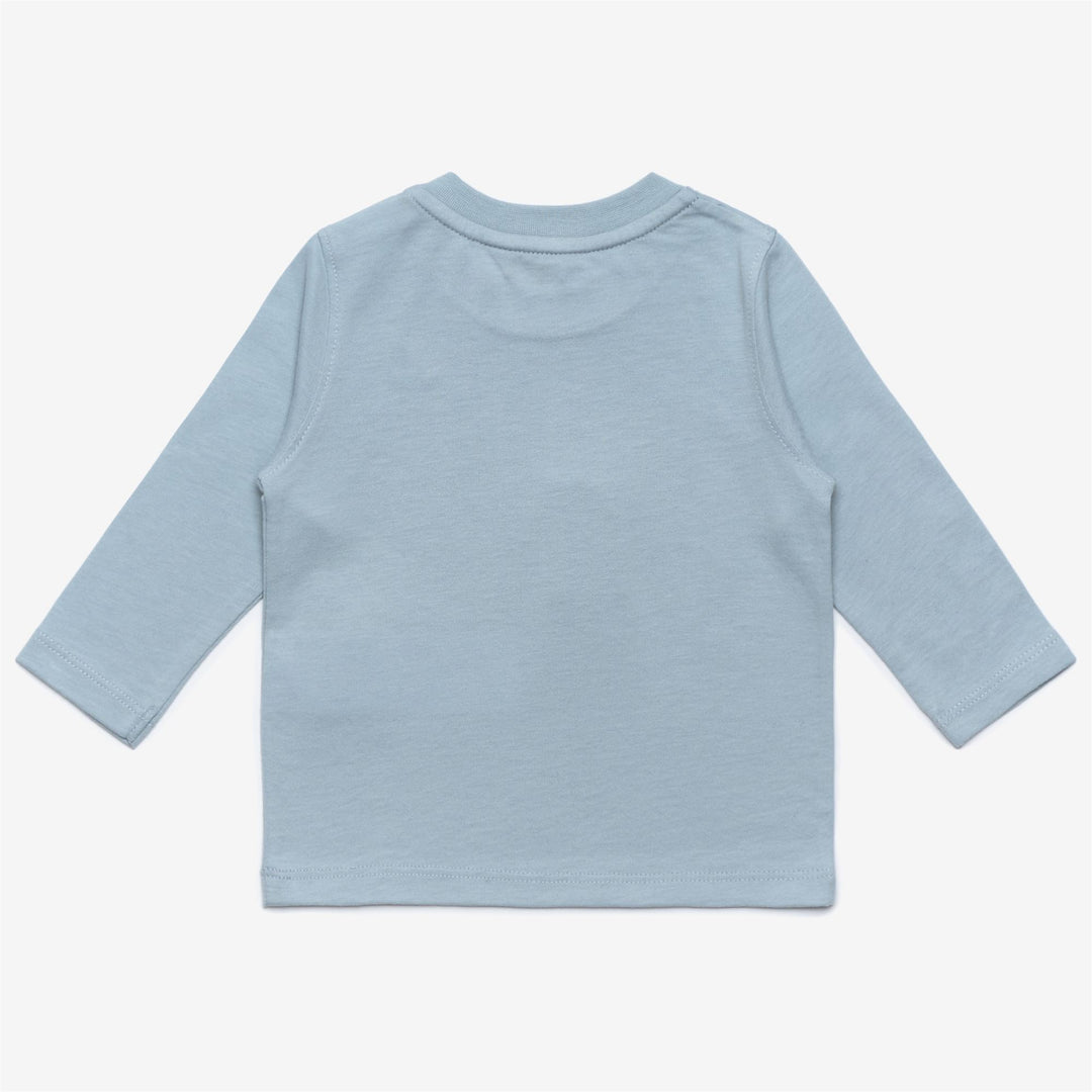 T-Shirt Calda in Cotone Unisex per Bambini Blu main