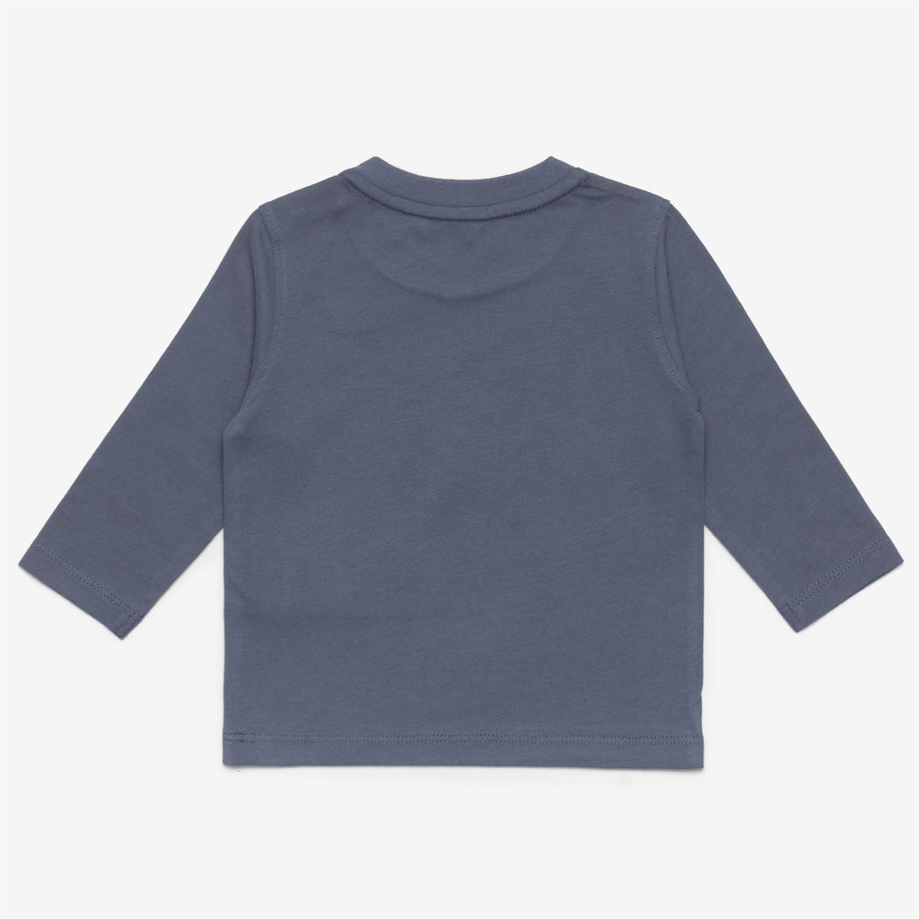 T-Shirts & Top_KID UNISEX_E. ELMETTE JERSEY PEACH_T-Shirt_Grey Blue Avio - Commercial 2