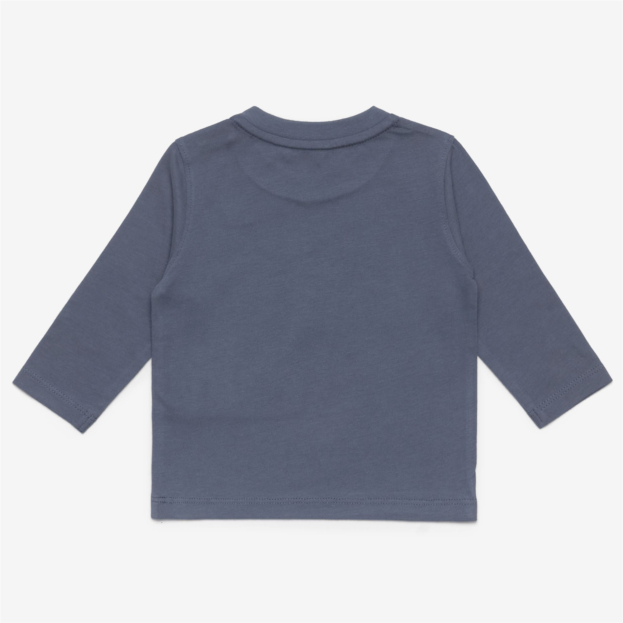 T-Shirts & Top_KID UNISEX_E. ELMETTE JERSEY PEACH_T-Shirt_Grey Blue Avio - Commercial 2