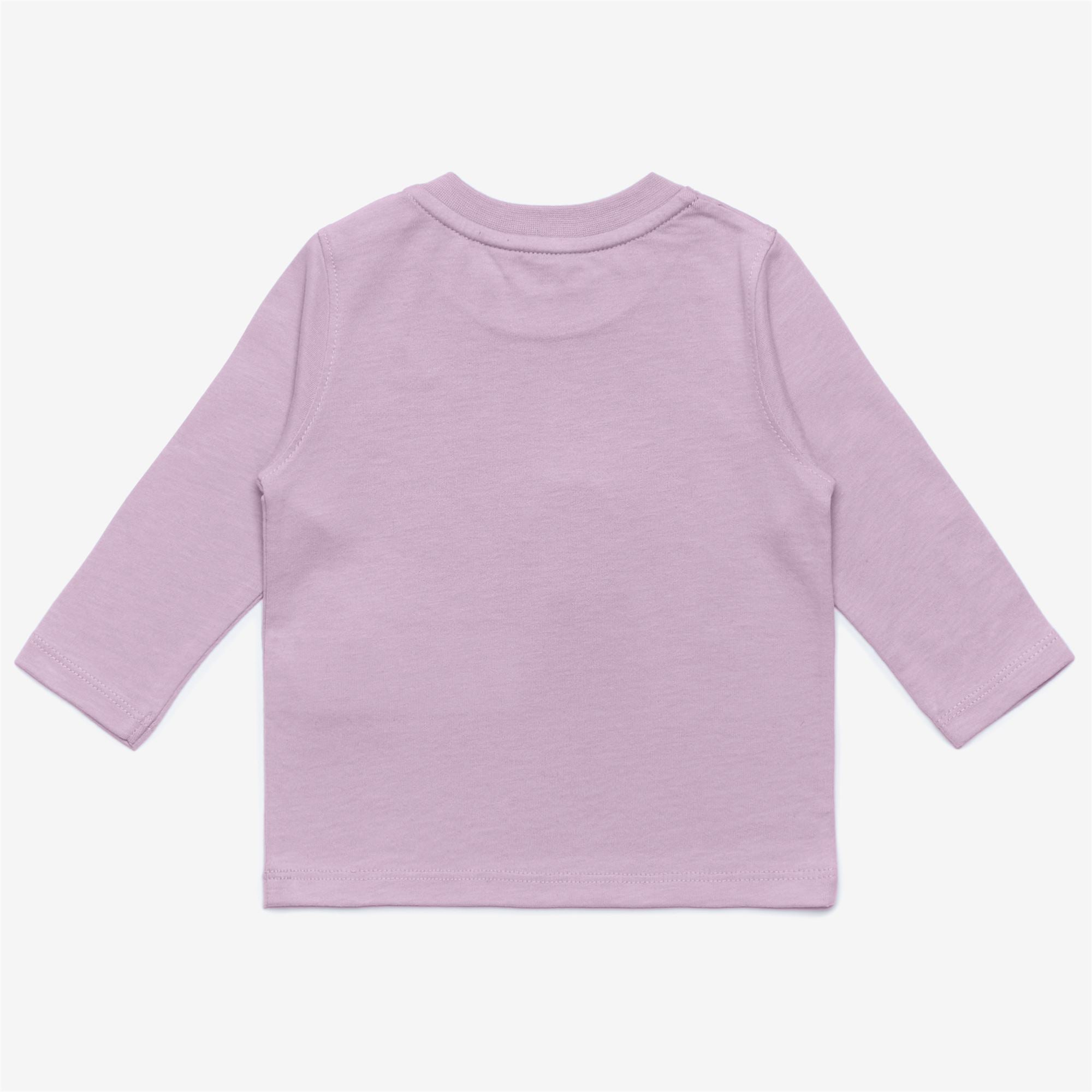 T-Shirts & Top_KID UNISEX_E. ELMETTE JERSEY PEACH_T-Shirt_Violet Lt Lilac - Commercial 2