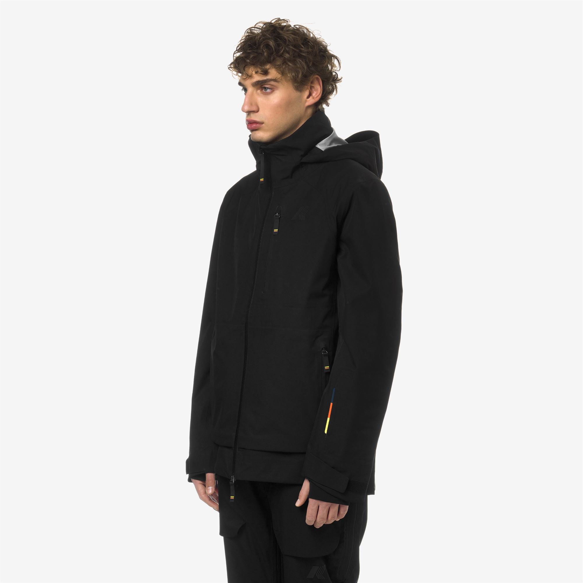 Jackets_MAN_BOZEL 3 LAYERS - SHELL JACKET_Mid_Black Pure - Commercial 5