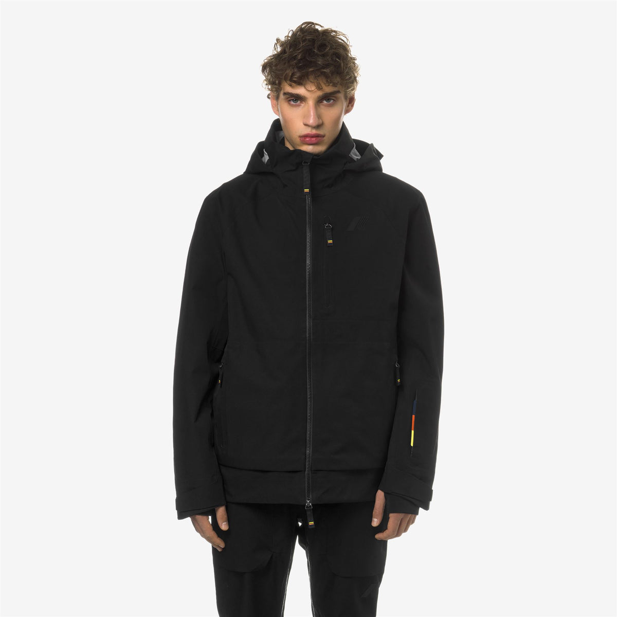 Jackets_MAN_BOZEL 3 LAYERS - SHELL JACKET_Mid_Black Pure - Commercial 4