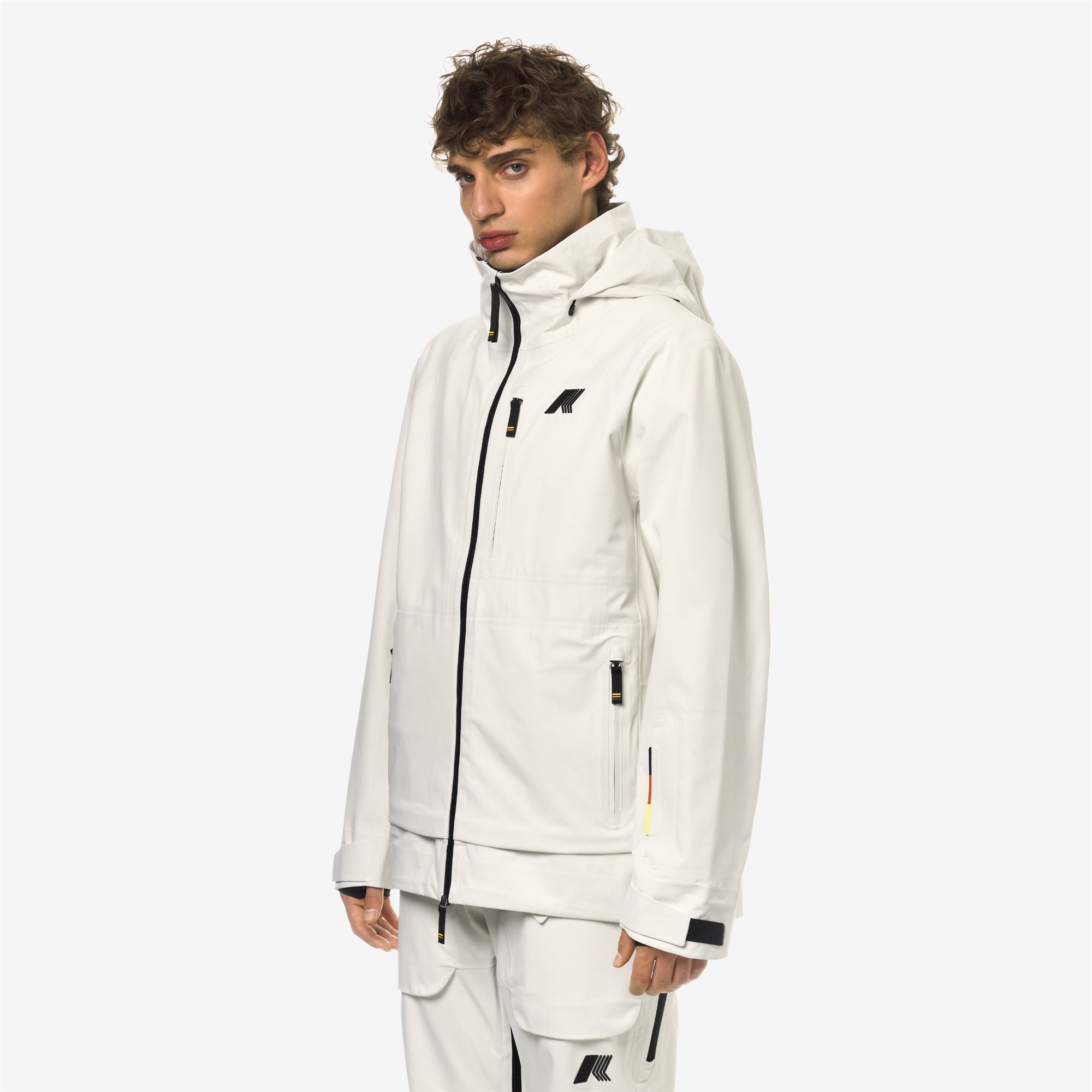 Jackets_Man_BOZEL 3 LAYERS - SHELL JACKET_Mid_White Gardenia - Commercial 5