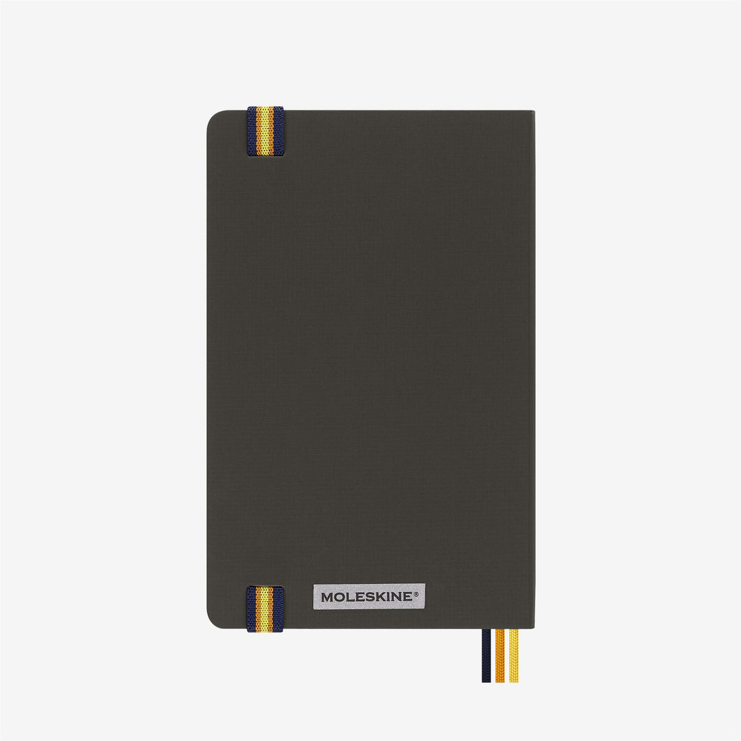 Agenda Moleskine K-Way Unisex Verde Scuro con Chiusura Elastico main