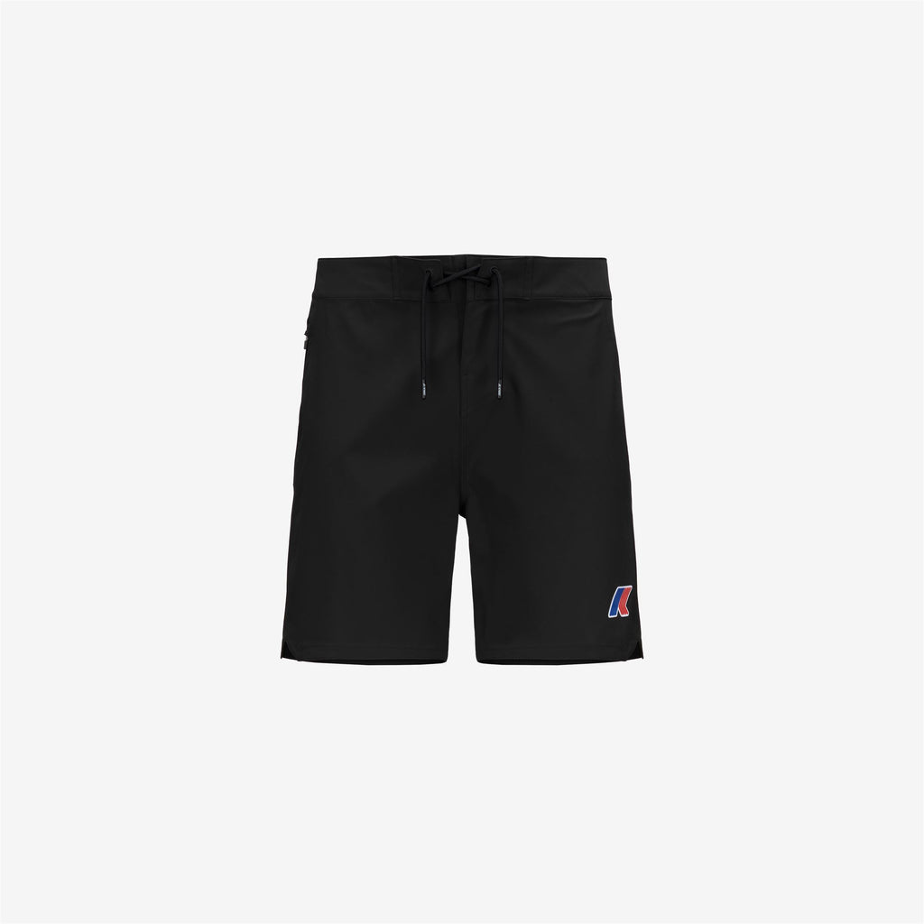 Bathing Suits_MAN_HAXLEY BEACH LF_Swimming Trunks_Black Pure - Commercial 1