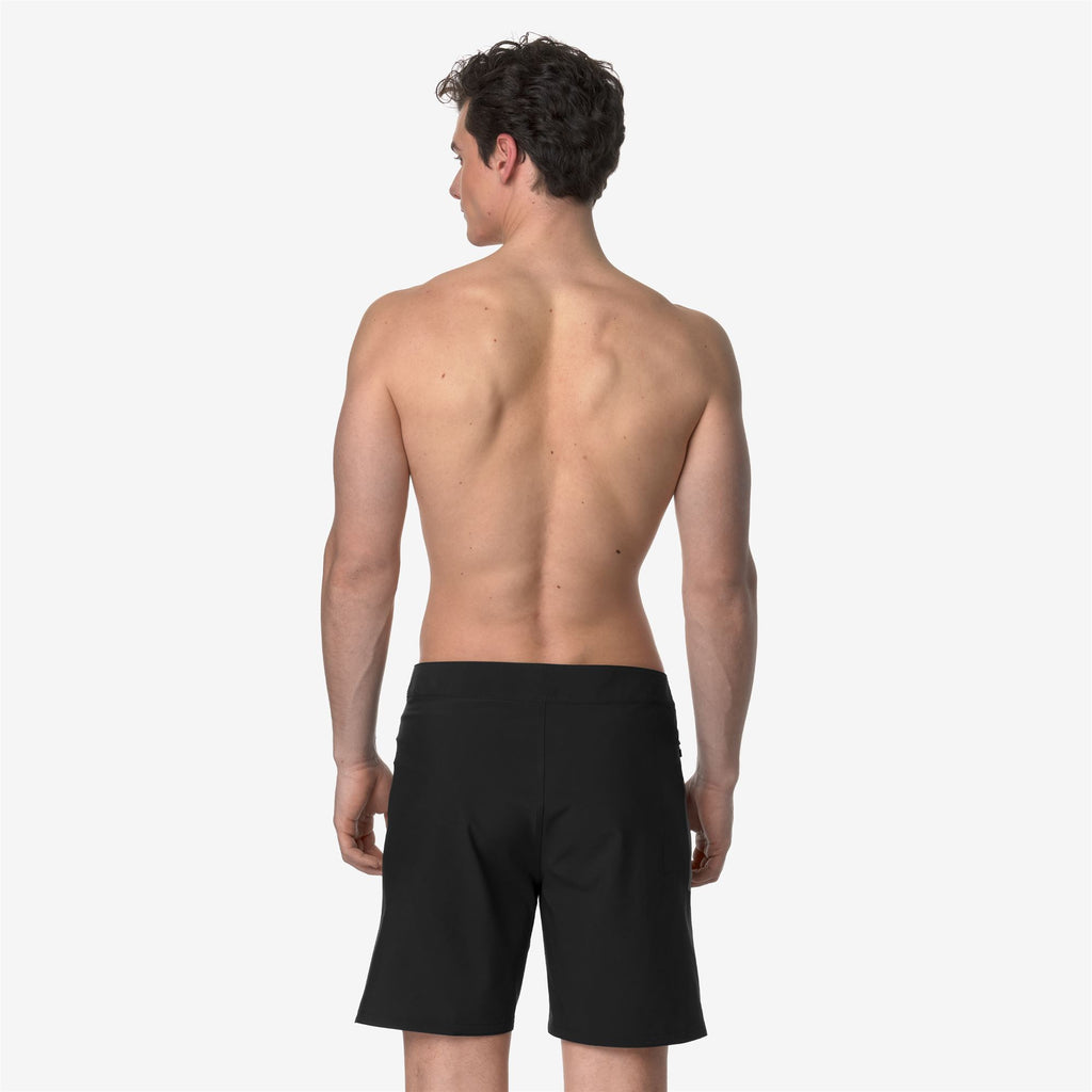 Bathing Suits_MAN_HAXLEY BEACH LF_Swimming Trunks_Black Pure - Commercial 6