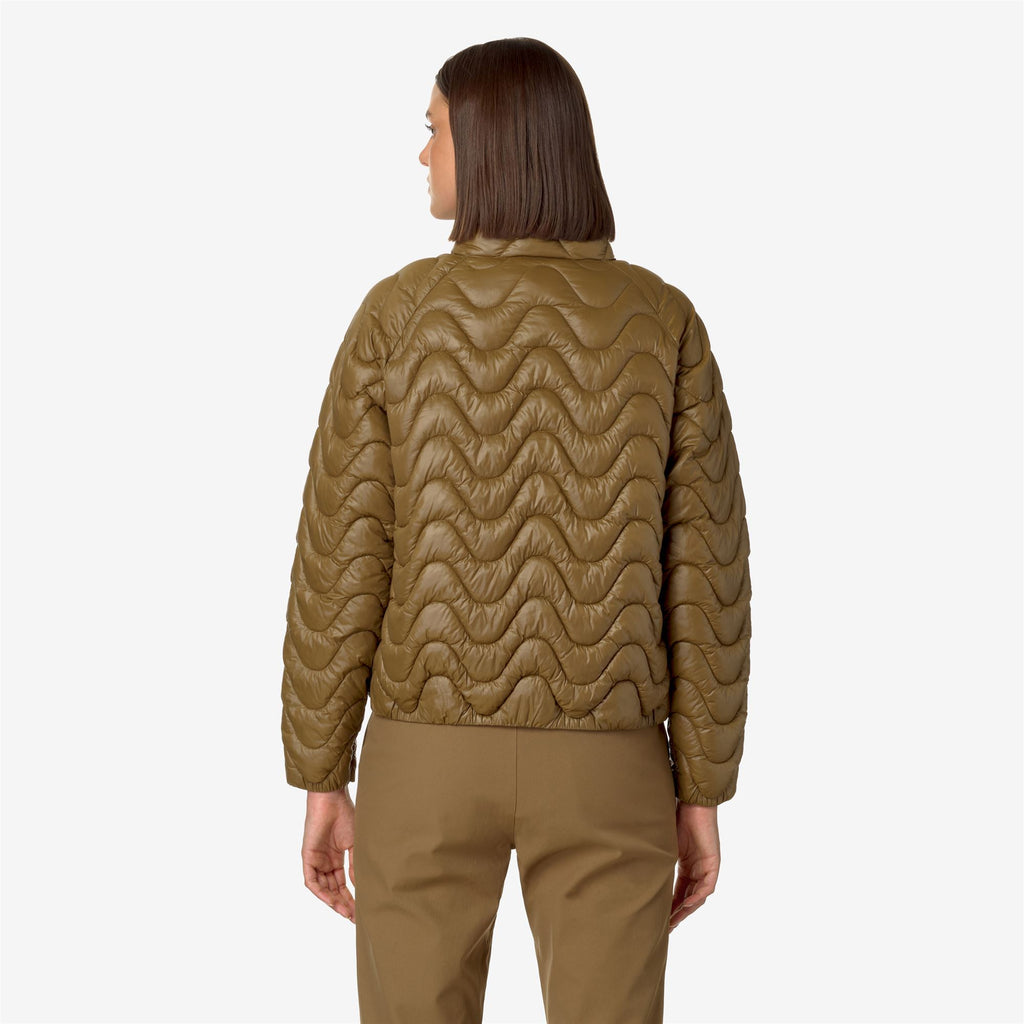 Jackets_WOMAN_SOJENNE QUILTED WARM_Short_Brown Corda - Commercial 6