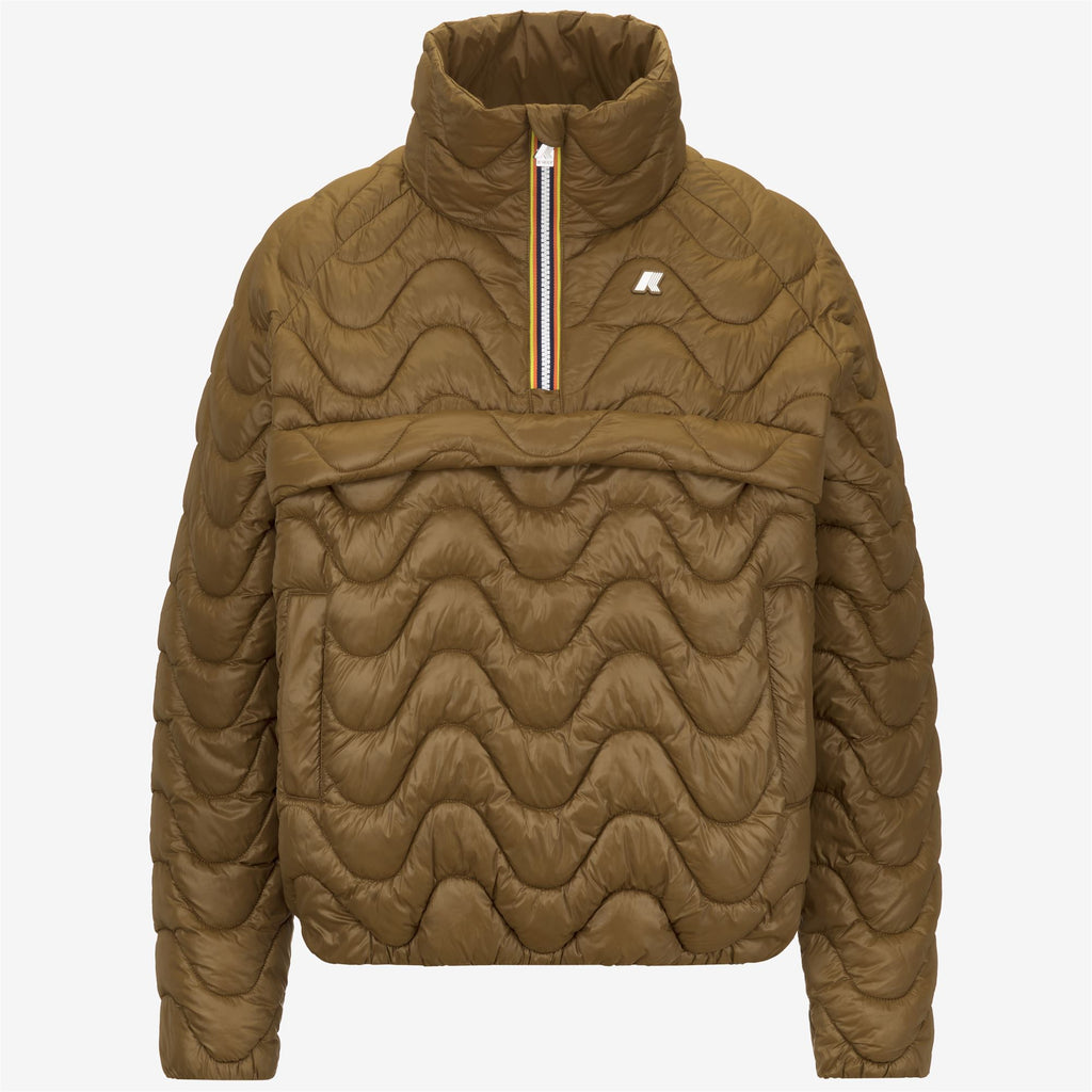 Jackets_WOMAN_SOJENNE QUILTED WARM_Short_Brown Corda - Commercial 1