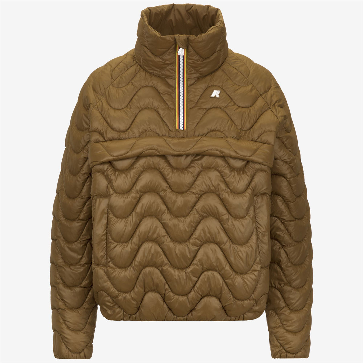 Jackets_WOMAN_SOJENNE QUILTED WARM_Short_Brown Corda - Commercial 1