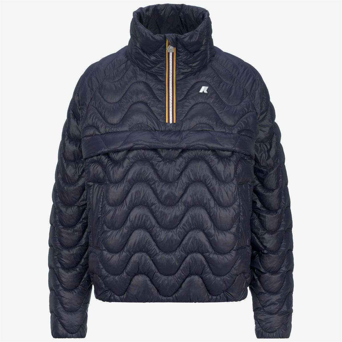 Jackets_WOMAN_SOJENNE QUILTED WARM_Short_Blue Depth - Commercial 1