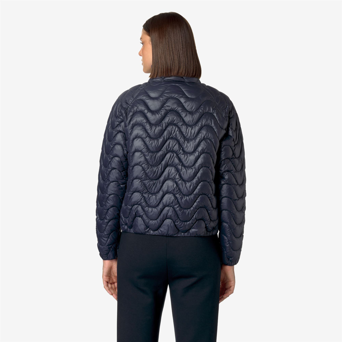 Jackets_WOMAN_SOJENNE QUILTED WARM_Short_Blue Depth - Commercial 6
