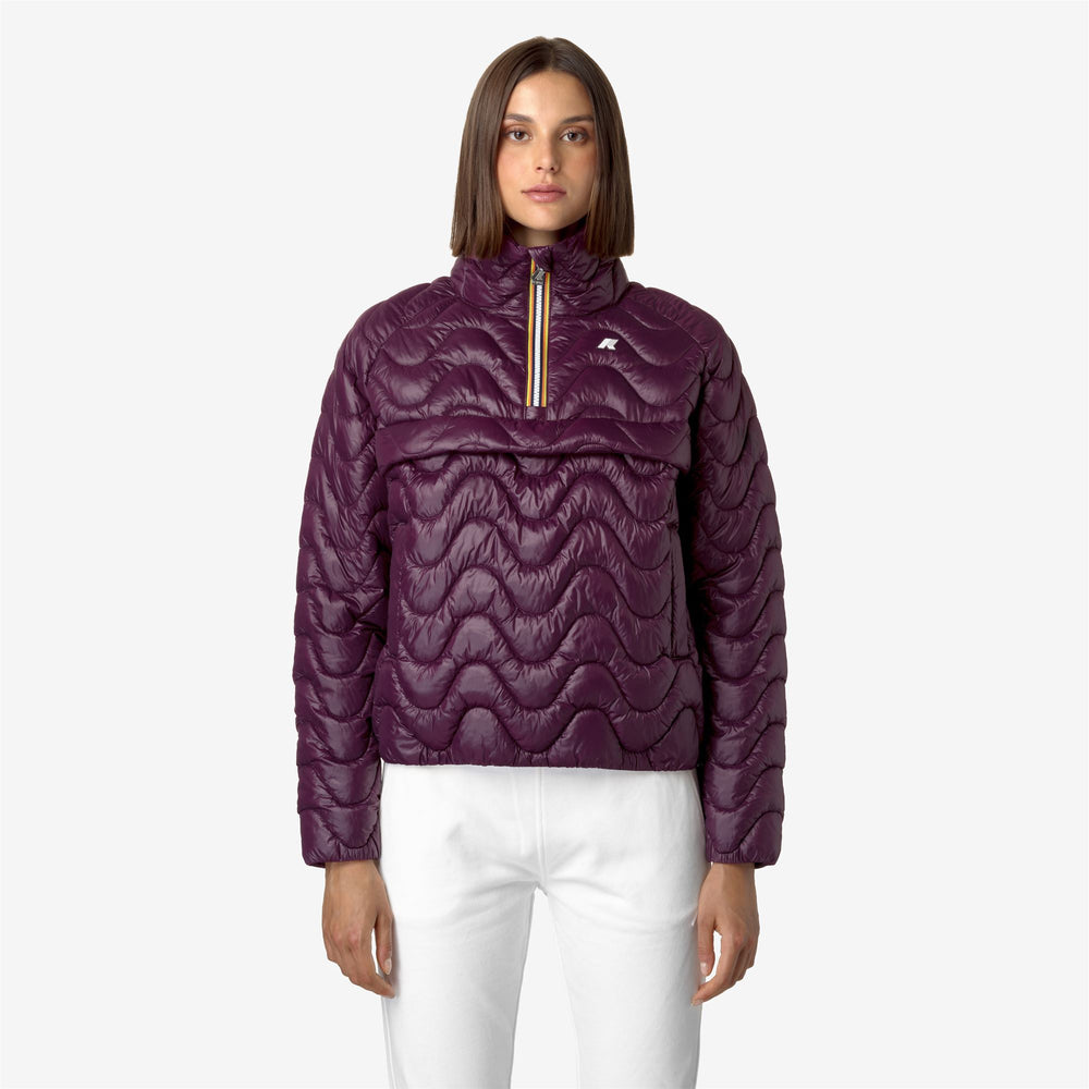 Violet Women's Short Jacket with Eco-Friendly Insulation 02