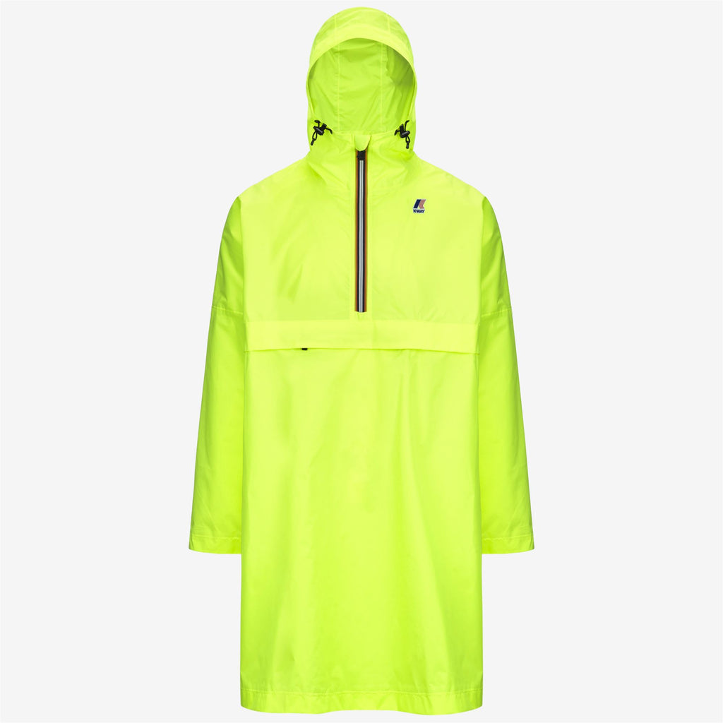 Jackets_UNISEX_LE VRAI 4.0 FORTUNE_Poncho_Yellow Soleil - Commercial 1