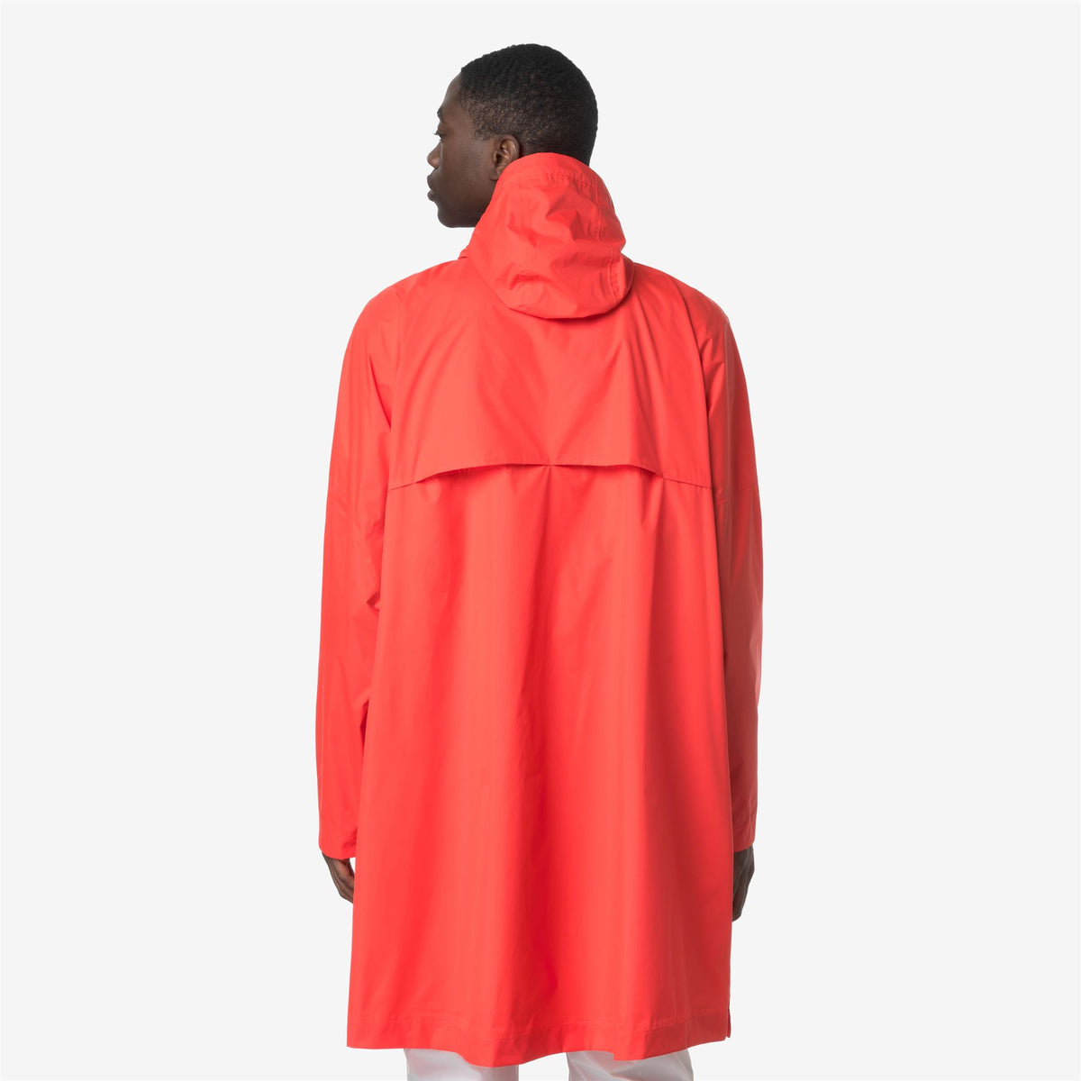 Jackets_UNISEX_LE VRAI 4.0 FORTUNE_Poncho_Red Papavero - Commercial 6
