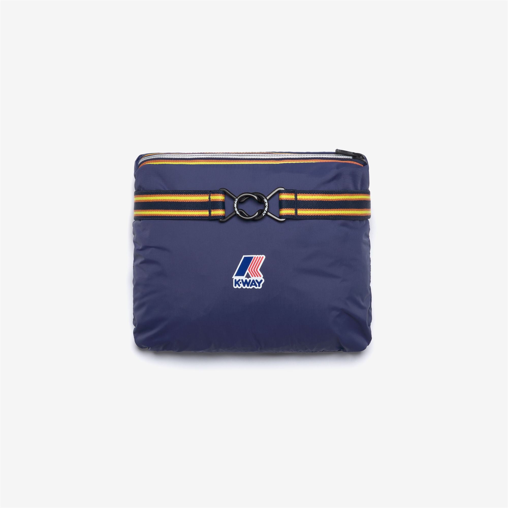 Jackets_UNISEX_LE VRAI 4.0 FORTUNE_Poncho_Blue Deep Cobalt - Commercial 2