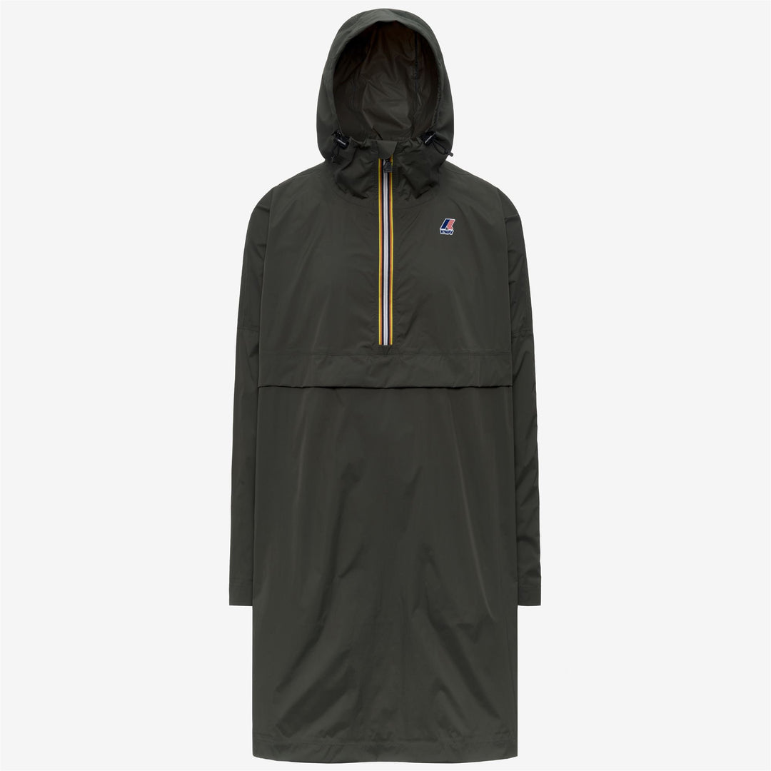 LE VRAI 4.0 FORTUNE - Jackets - PONCHO - Unisex - GREEN BLACKISH 01