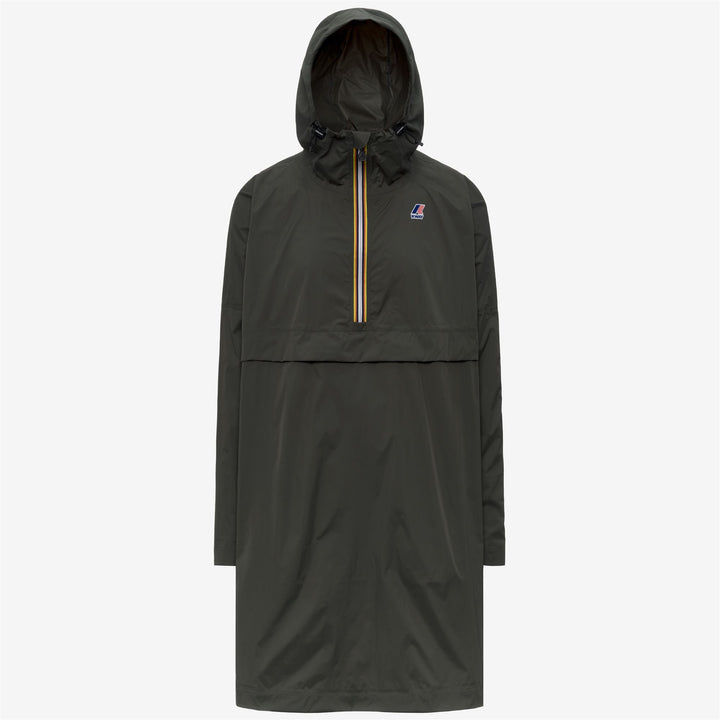LE VRAI 4.0 FORTUNE - Jackets - Poncho - Unisex - GREEN BLACKISH 1
