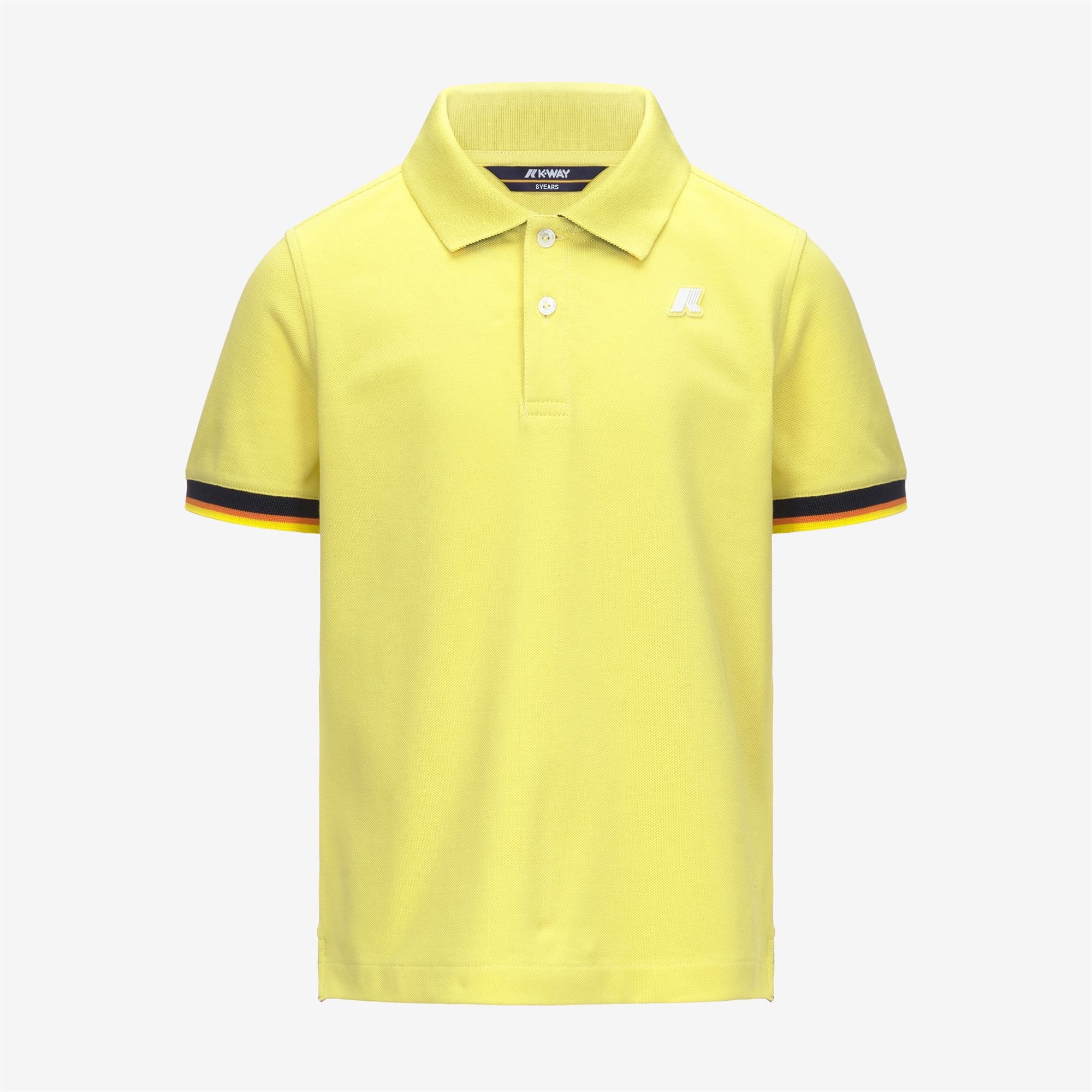 Polo Shirts_BOY_P. VINCENT PIQUE_Polo_Green Acacia - Commercial 1
