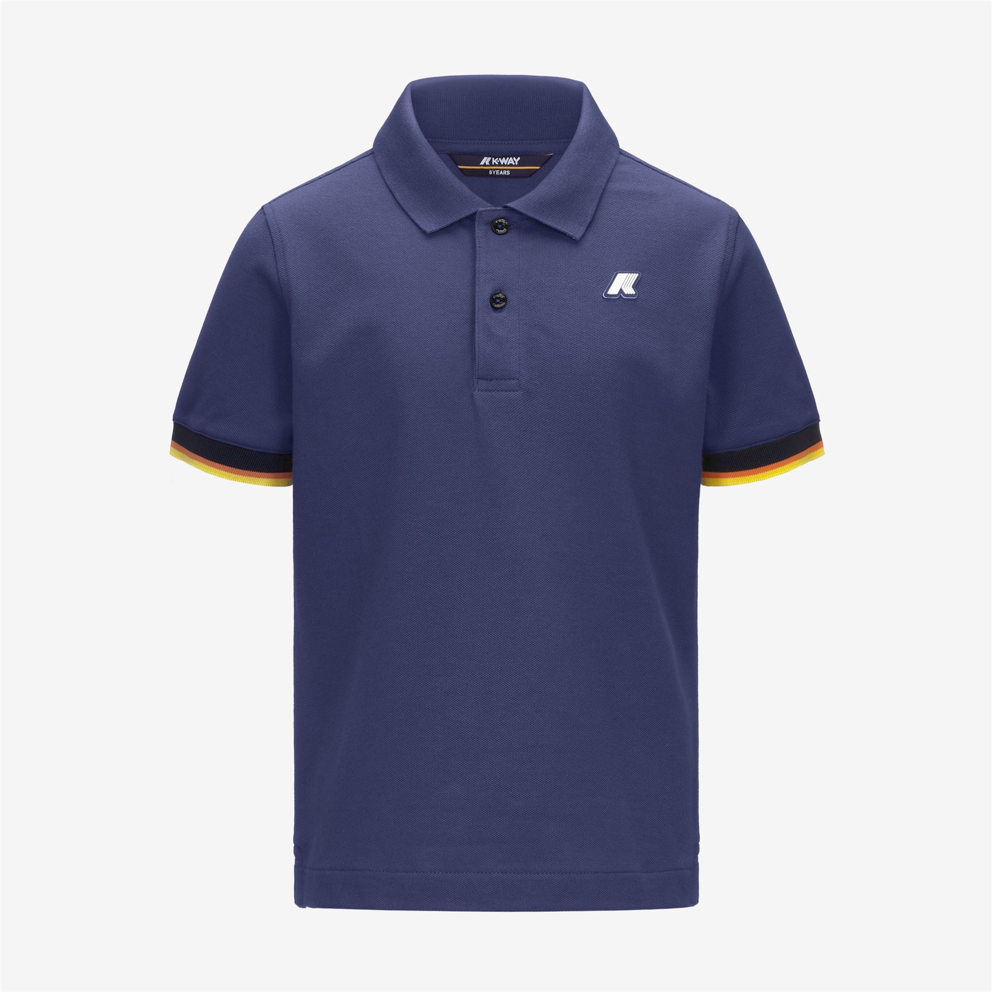 Polo Shirts_BOY_P. VINCENT PIQUE_Polo_Blue Deep Cobalt - Commercial 1