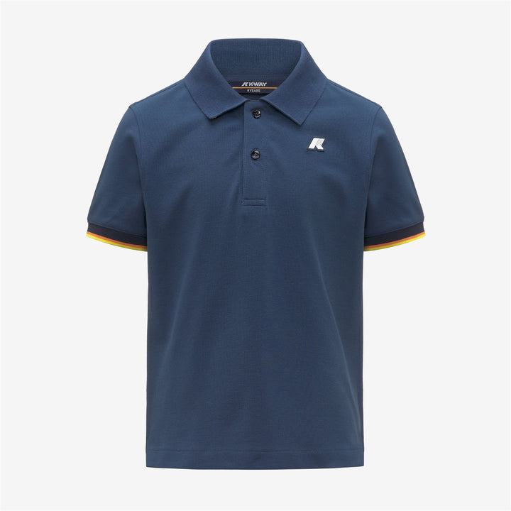 P. VINCENT PIQUE - Polo Shirts - Polo - Boy - BLUE INSIGNIA 1