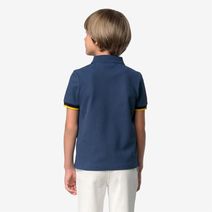 P. VINCENT PIQUE - Polo Shirts - Polo - Boy - BLUE INSIGNIA 5