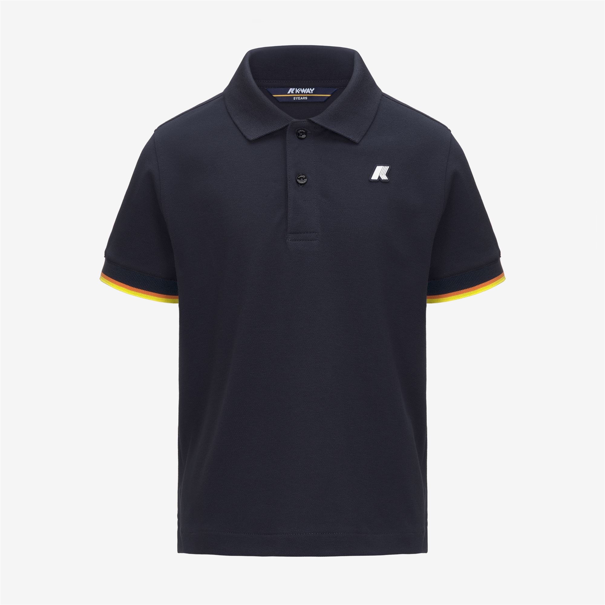 Polo Shirts_BOY_P. VINCENT PIQUE_Polo_Blue Depth - Commercial 1