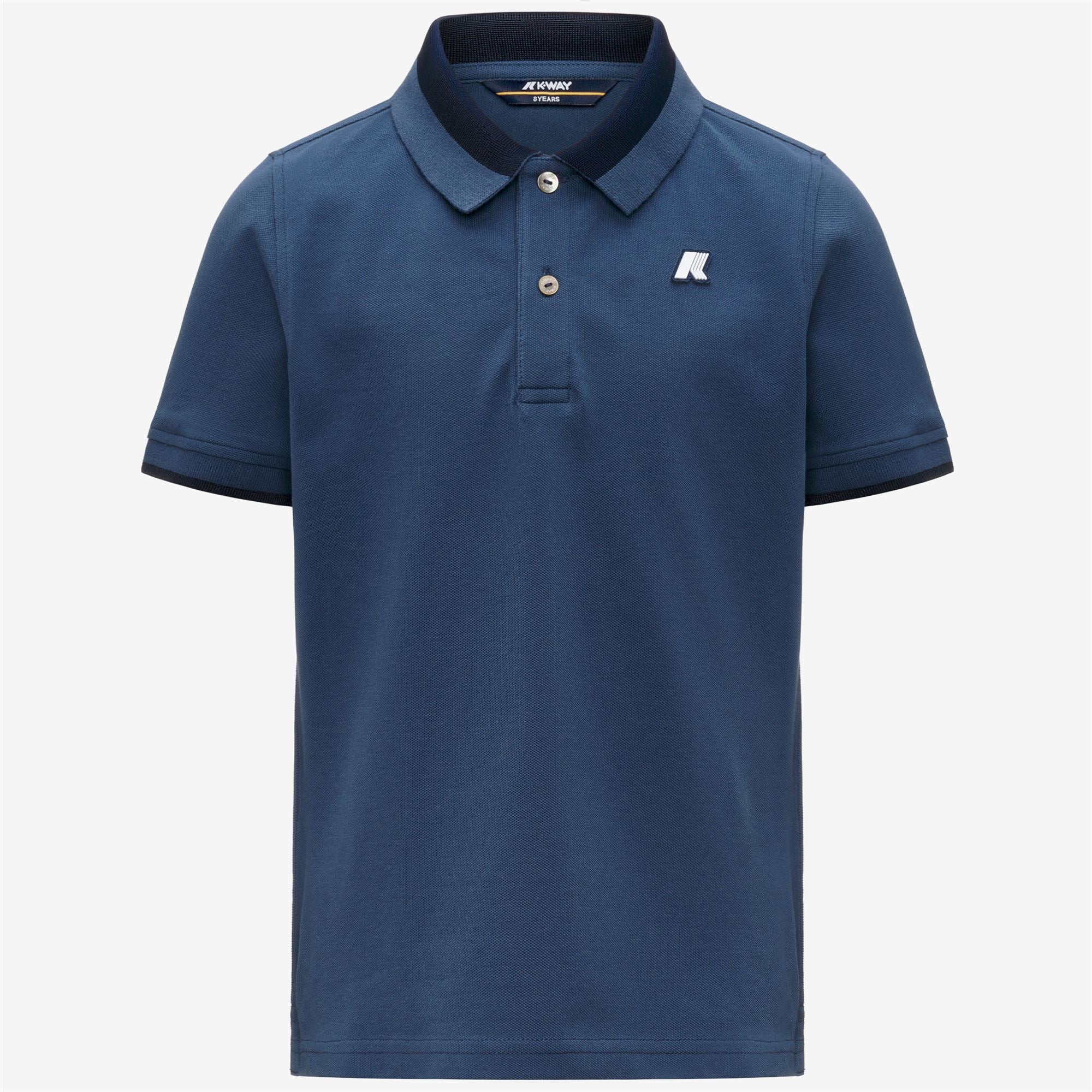 Polo Shirts_Boy_P. VENTOUX PIQUE_Polo_Blue Insignia - Commercial 1
