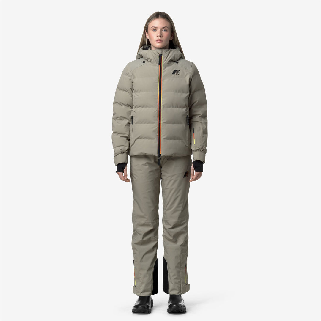 LEROS 2L FANCY Pants Sport Trousers Woman Green Oak 01