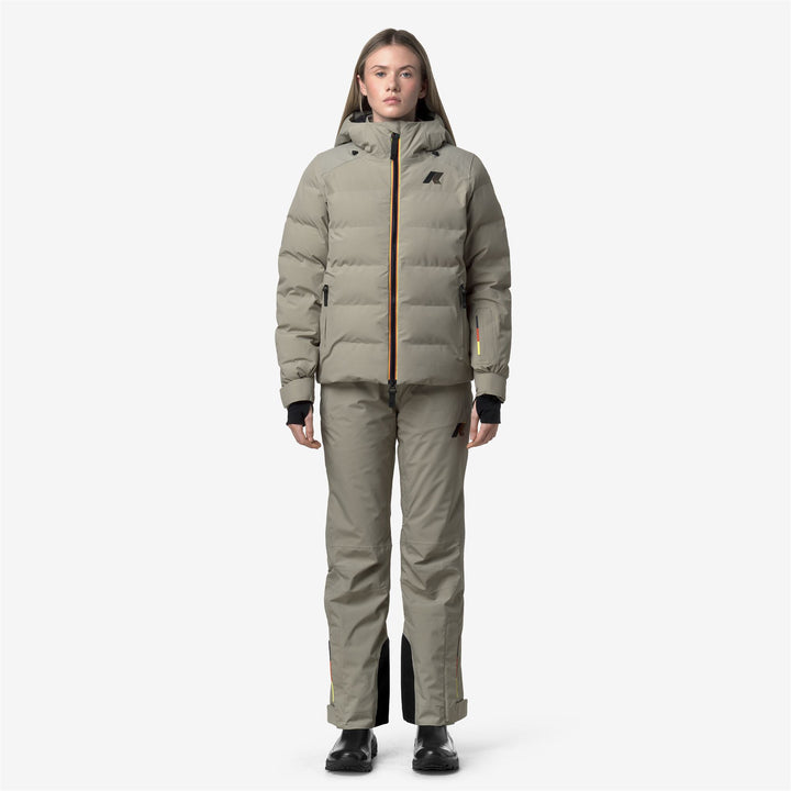 LEROS 2L FANCY - Pants - Pantaloni sportivi - Donna - GREEN OAK 3