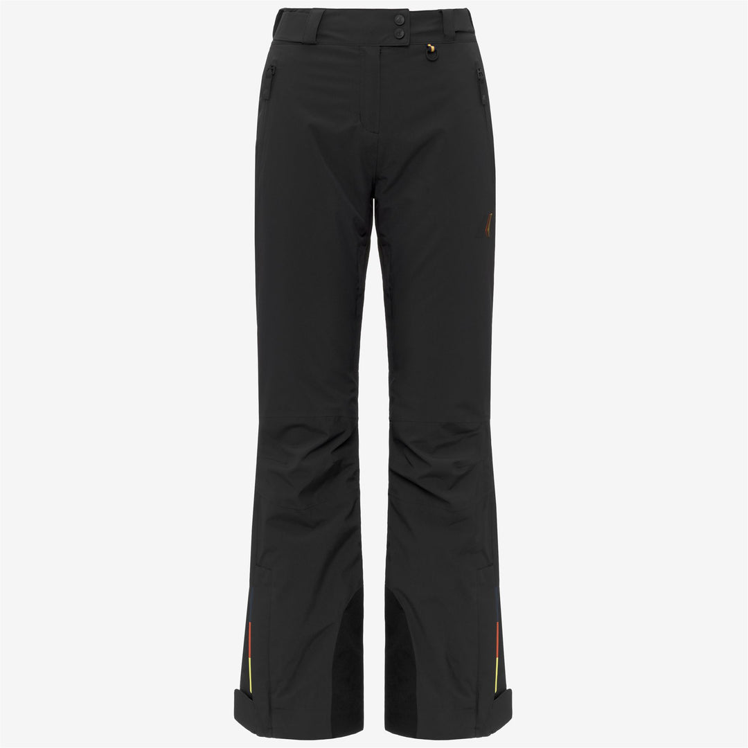 LEROS 2L FANCY - Pants - Sport Trousers - Woman - BLACK PURE 01