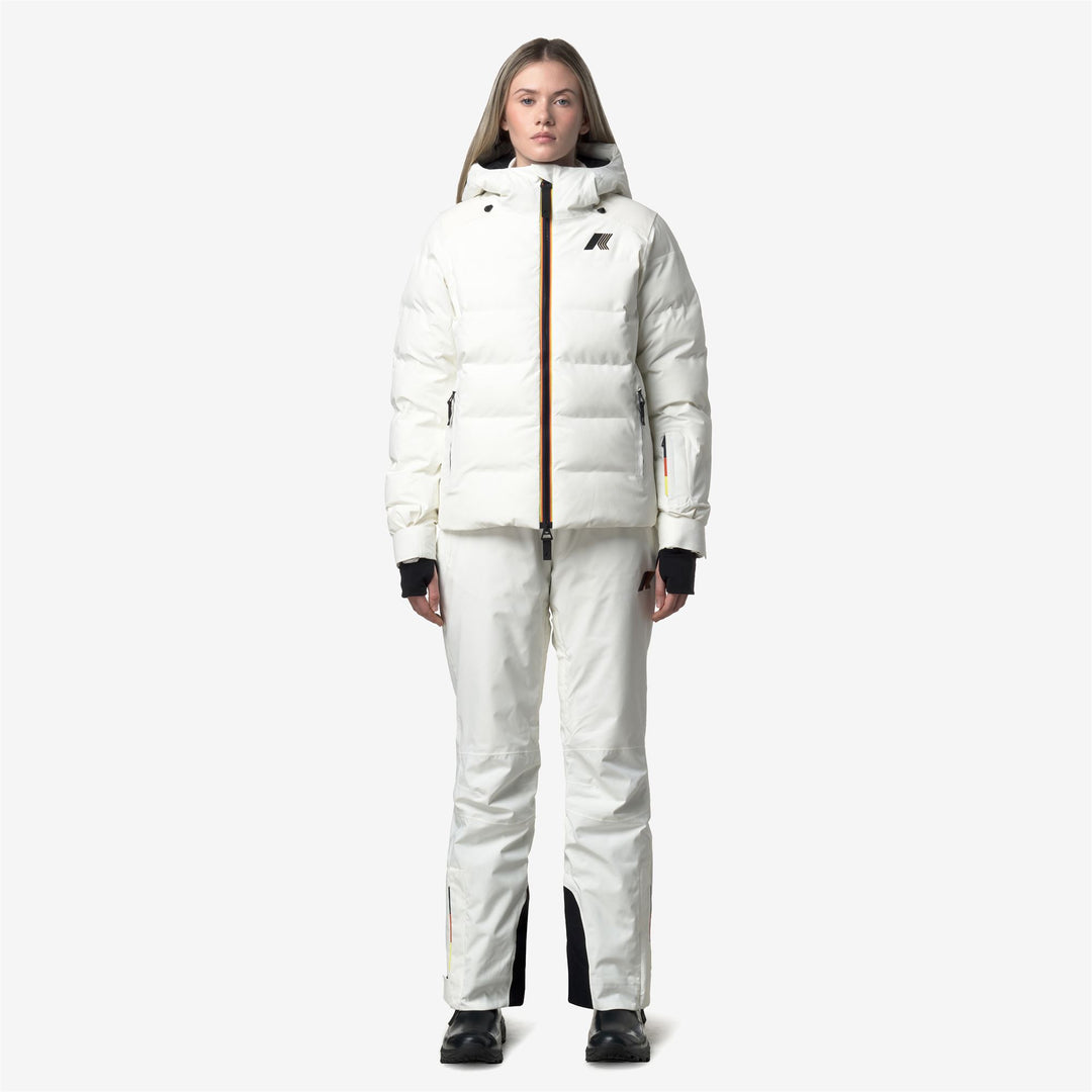 LEROS 2L FANCY Pants Sport Trousers Woman White Gardenia 01