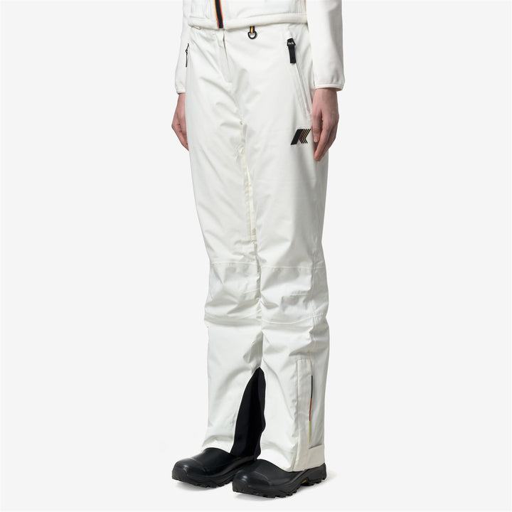 LEROS 2L FANCY - Pants - Pantaloni sportivi - Donna - WHITE GARDENIA 4
